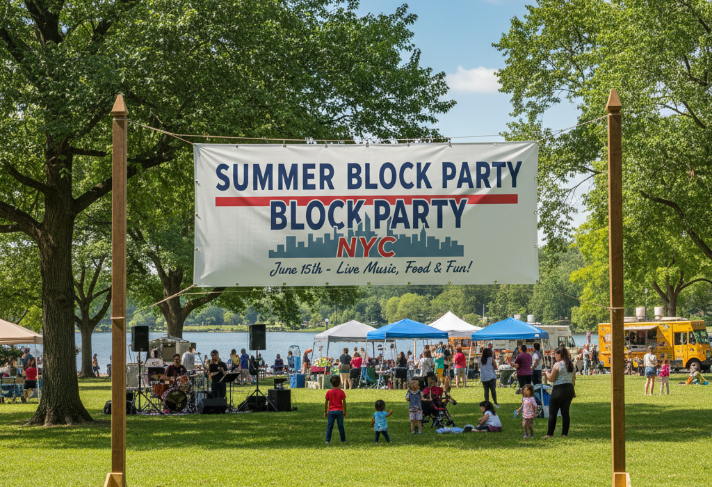 Custom Vinyl Banner Printing in NYC