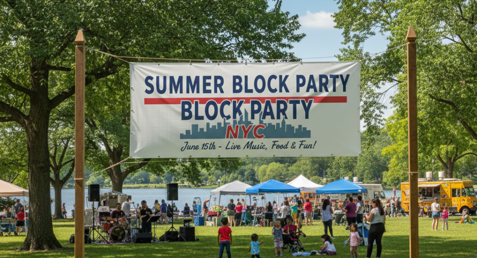 Custom Vinyl Banner Printing in NYC