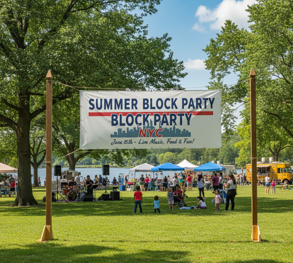 Custom Vinyl Banner Printing in NYC