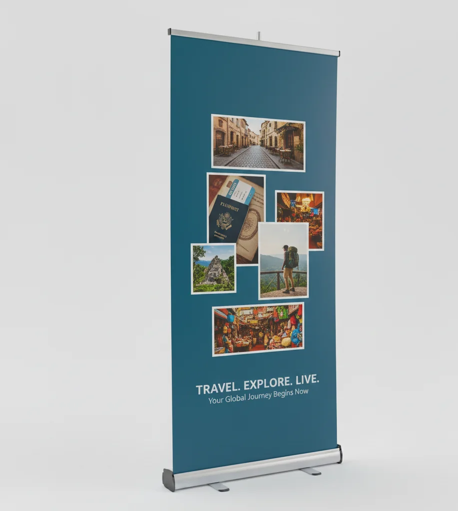Deluxe Retractable Banner Stand nyc