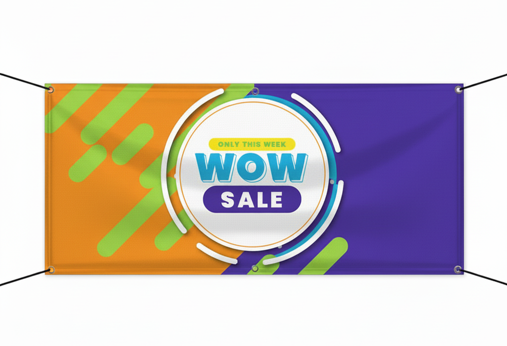 Blockout Fabric Banner