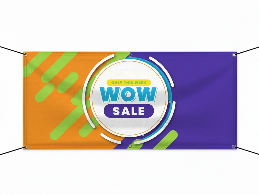 Blockout Fabric Banner