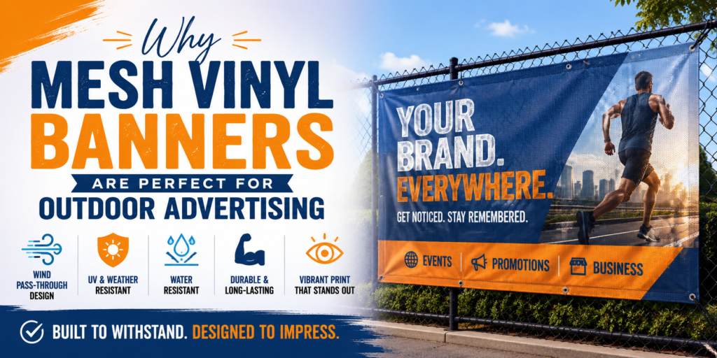 mesh vinyl banner​