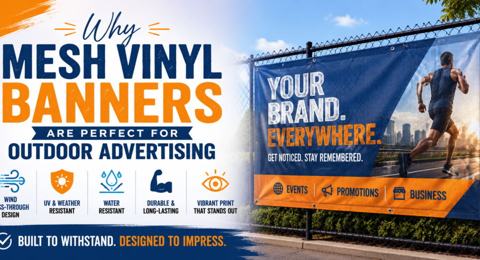 mesh vinyl banner​